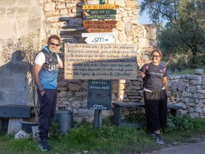 ...l� dove facciamo la conoscenza di Patrizia Bruno e Domenico Caporusso, membri dell�associazione